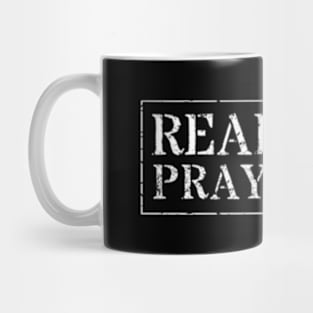 Christian For Real Pray Hard Mug